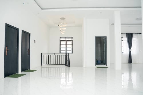 Villa 3 Bedrooms For Rent At SenSok Close to Aeon mall2 With Swimming Pool.