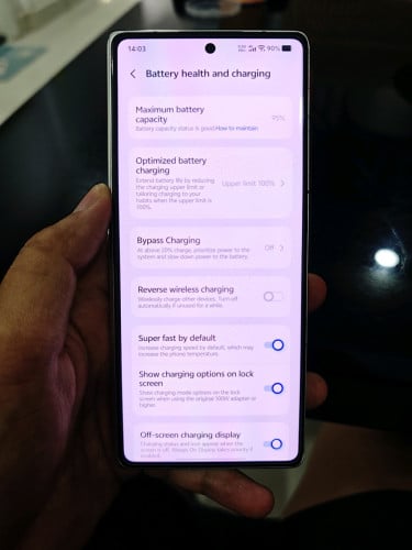 Vivo X Fold3 Pro 97% 16GB 512GB ខូចអេក្រក់ក្នុង