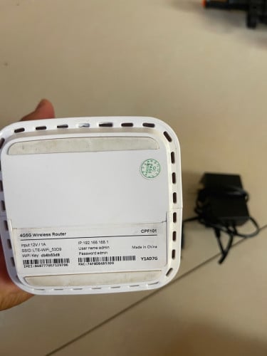 WiFi router with SIM card modem Pro CPF 101. 4G/5G SIM card router, WiFi router with 300Mbps.