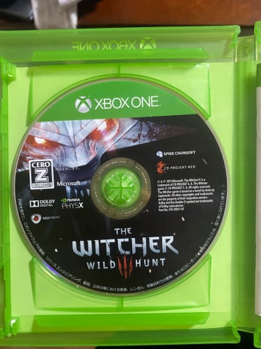 XBOX Witcher 3 Game