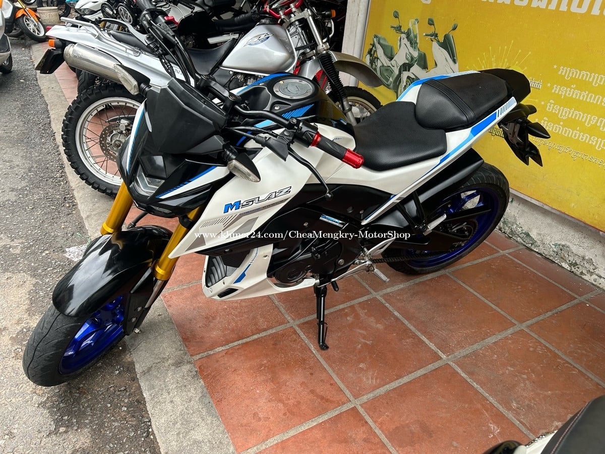 Yamaha M.slaz 150cc year 2018 មានពន្ធ