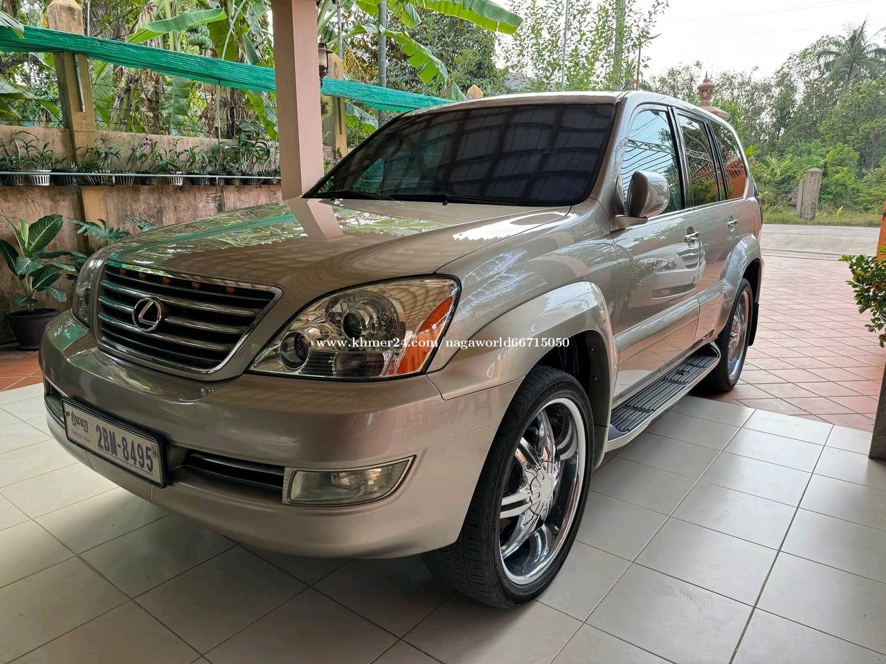 លក់ Lexus GX470 (PP-2BM) ម្ចាស់ផ្ទាល់ ថ្នាំស្រុីនមួយជុំ
