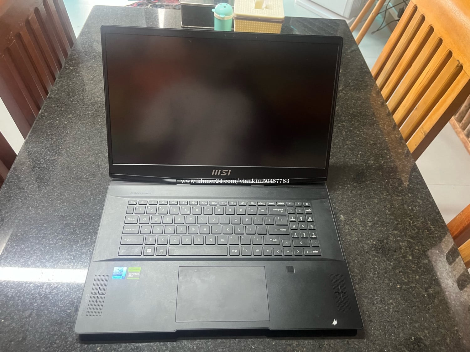 ចំណងជើង: ឡេបថបហ្គេមមីង MSI Stealth GS77 12UE