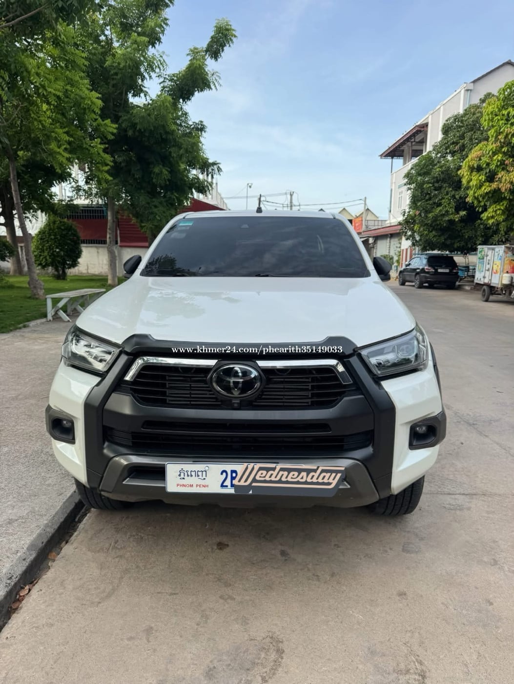 លក់ឡានToyota revo rally 2022 ទឹកថ្នាំសុីនមួយជុំ