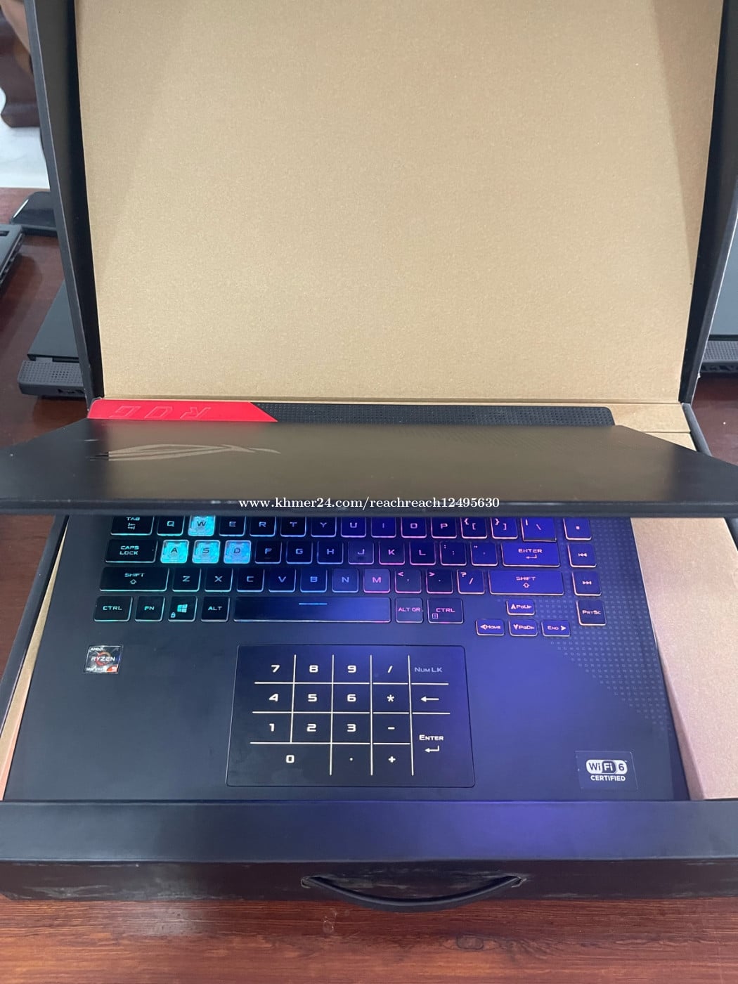 Asus Rog strix RTX3060 R9 5900Hx Ram16G 15inch144Hz