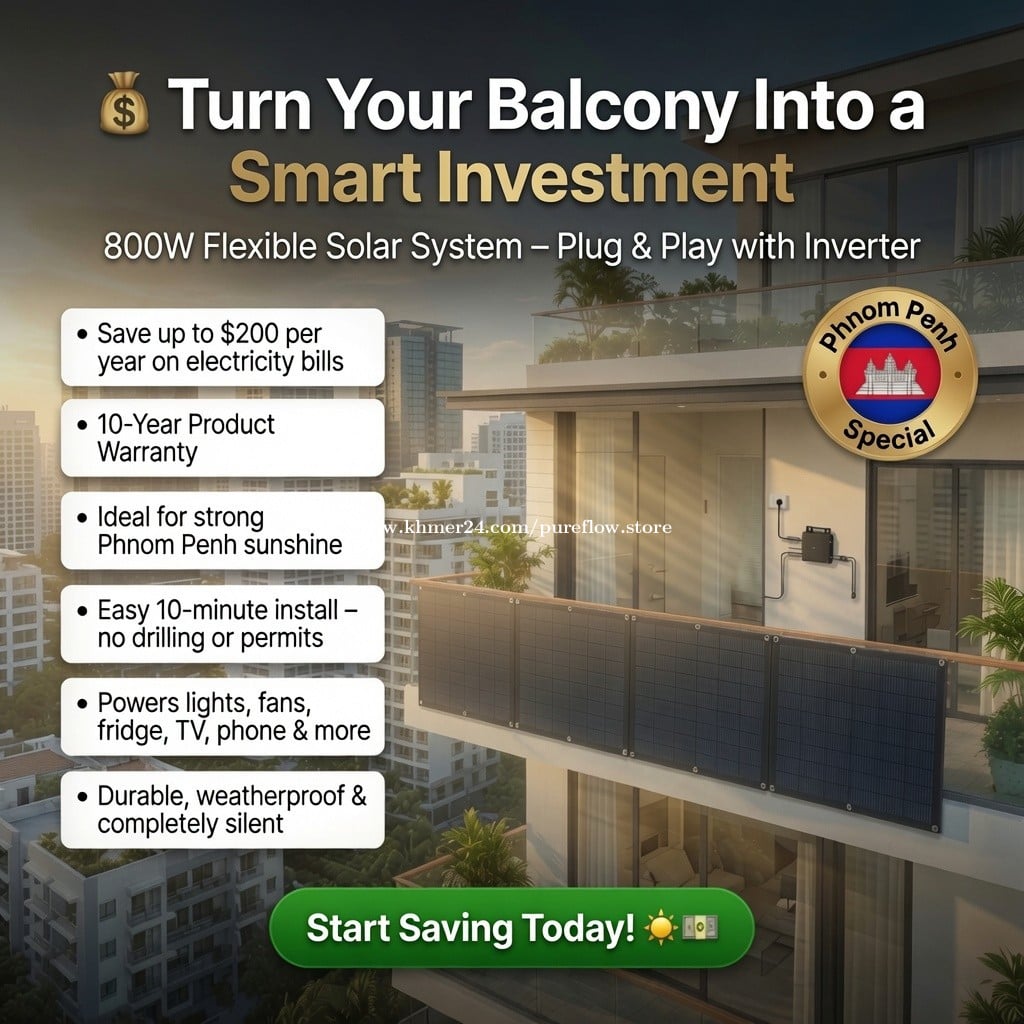 Balcony Solar System 800 Watt