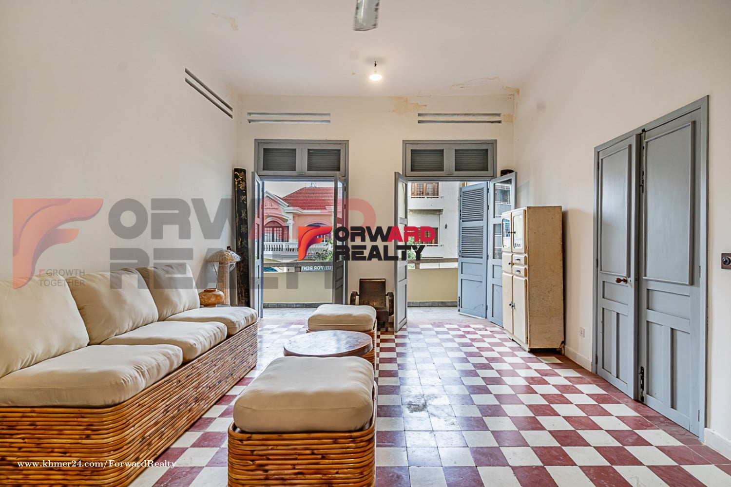 DOUN PENH RENOVATED APARTMENT|1BED|1BATH|FULLY FURNISHED