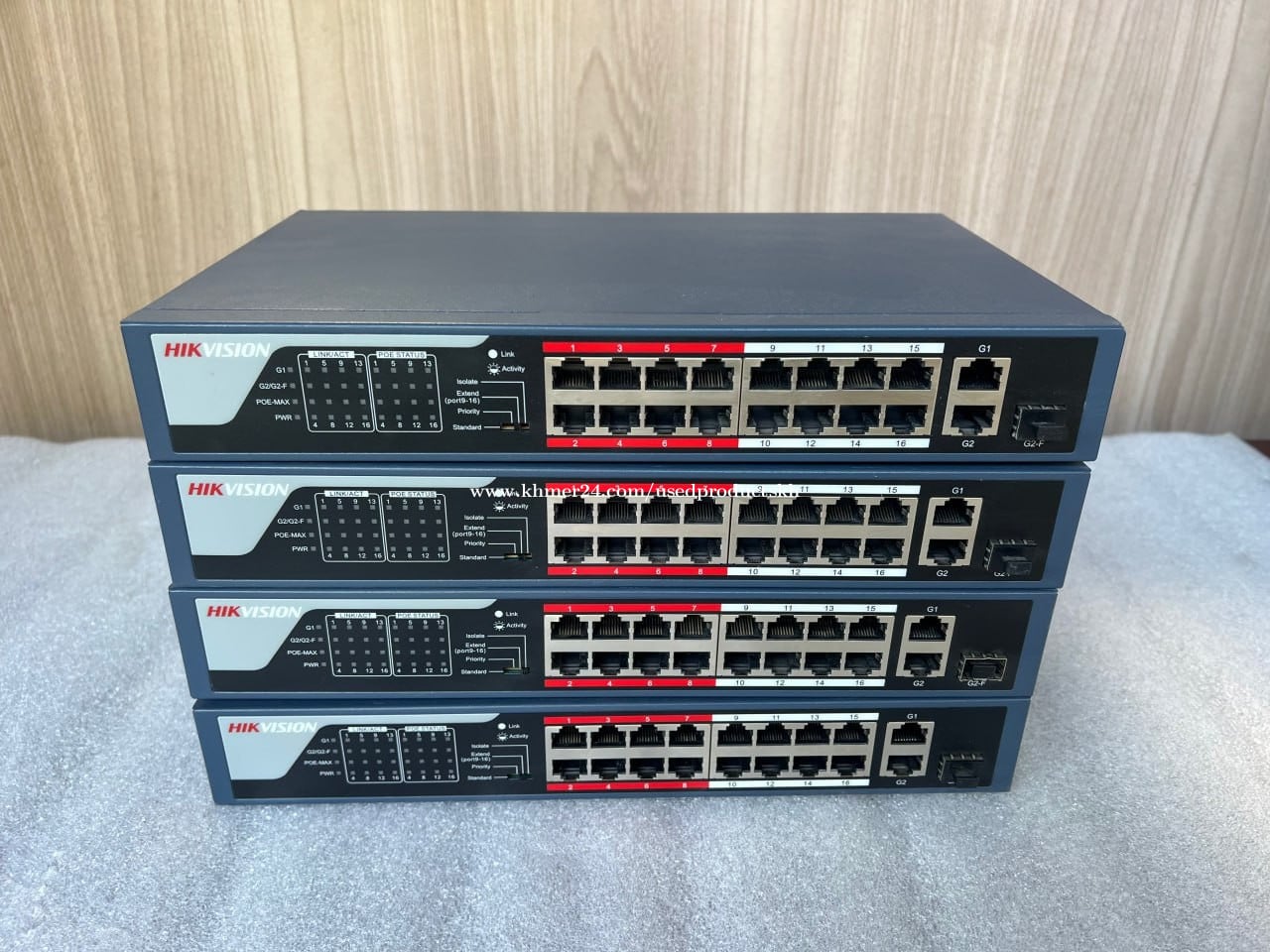 Hikvision 16 Port PoE Switch