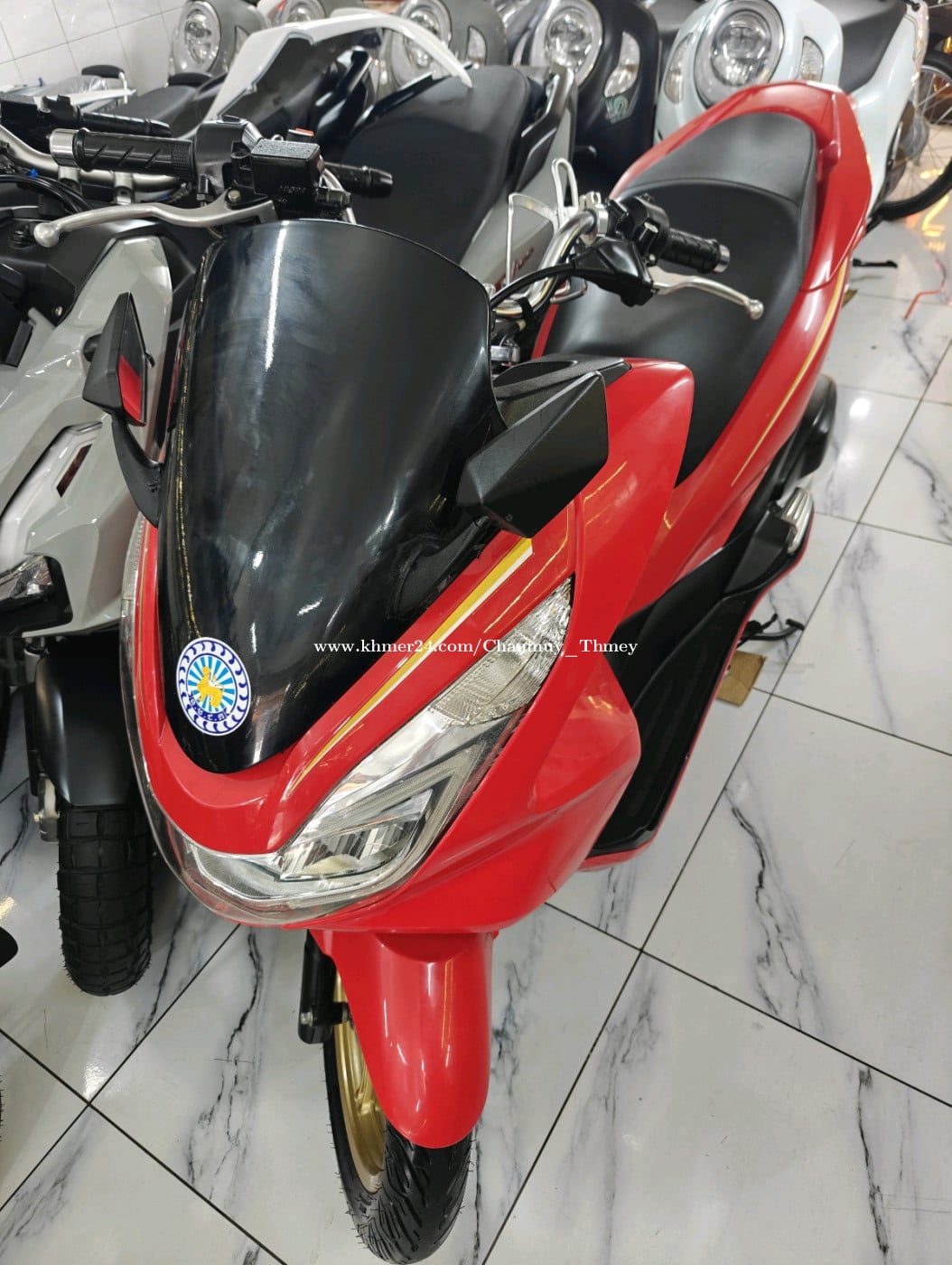 Honda PCX 2015 have tax New plate number good 96%