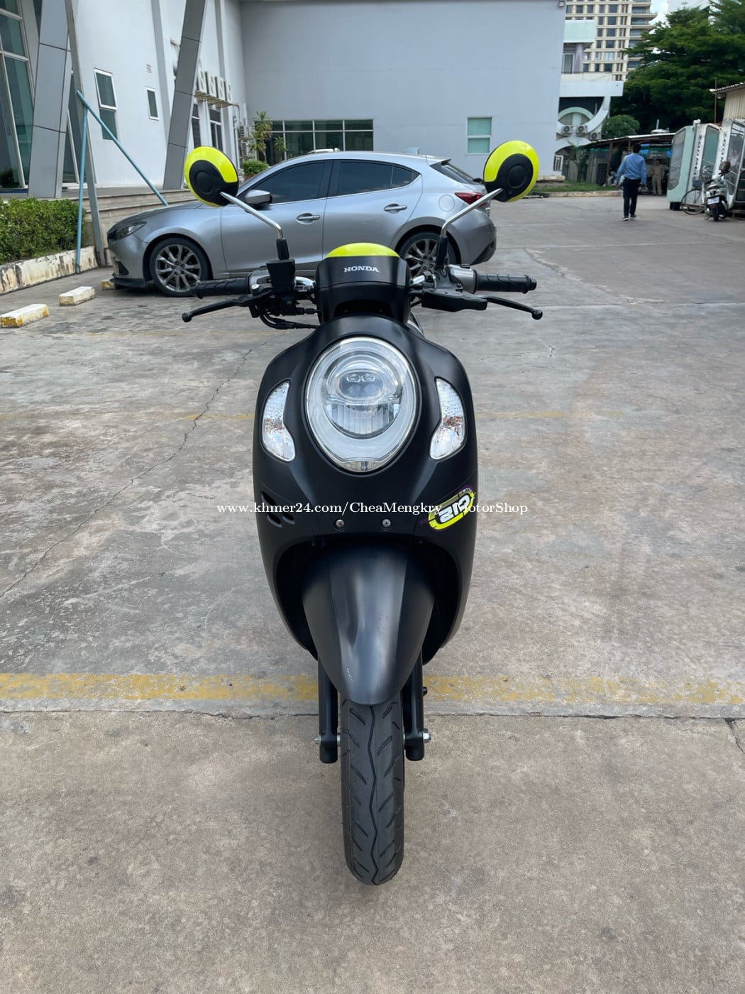 Honda Scoopy 2023 smat key មានកាតគ្រីត្រឹមត្រូវ