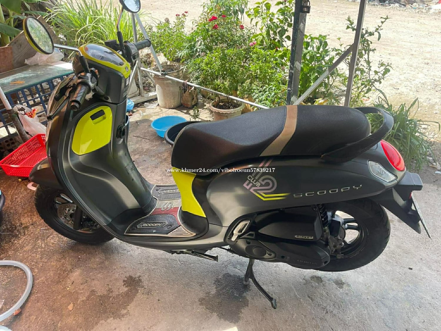 Honda scoopy  smart key 022ម្ជាស់ដើមម៉ាសុិនស្រួយម្ជាស់ដើម