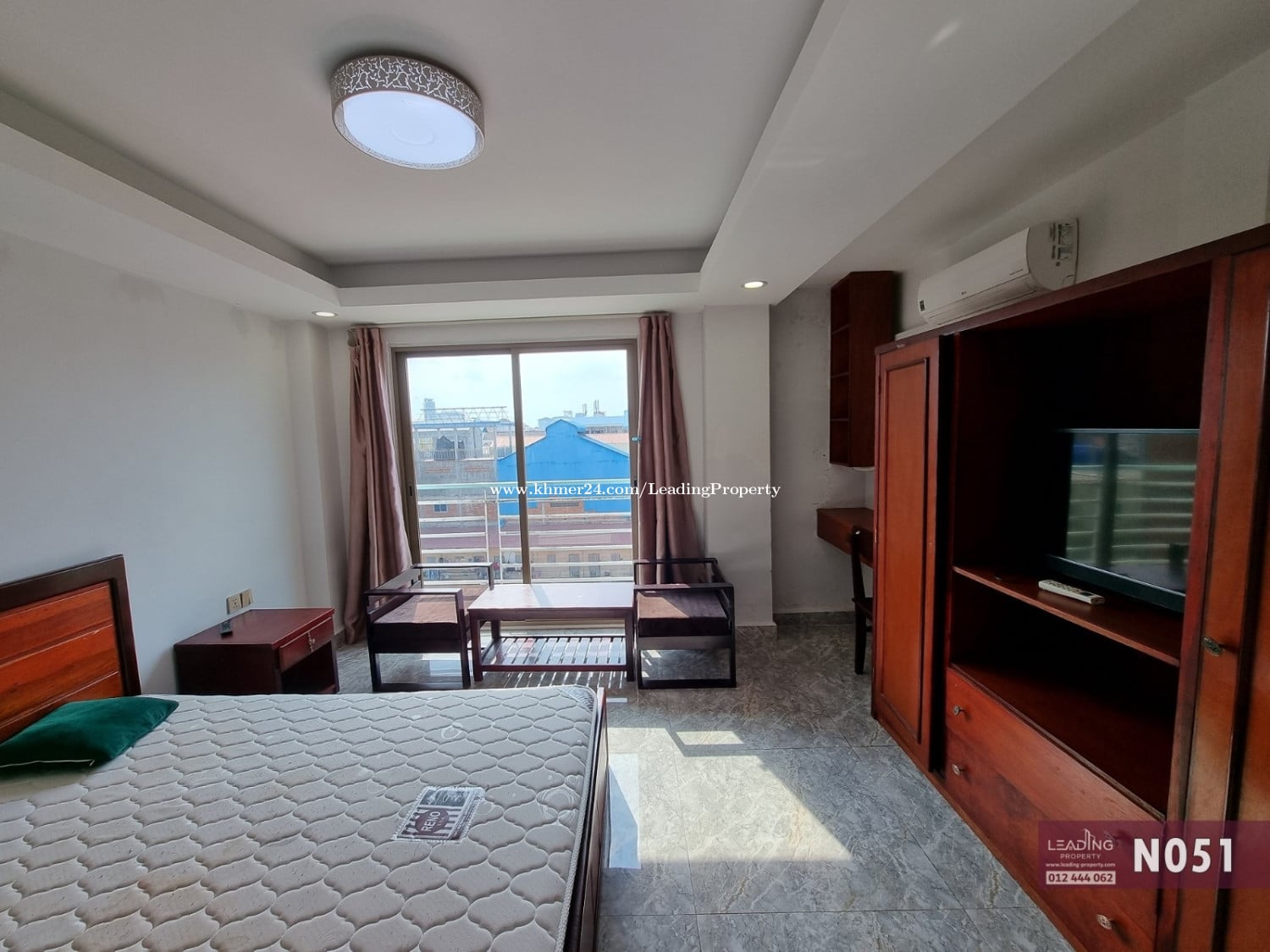 N051 | Bright and Clean, Fully Furnished Apartment 1 Bedroom For Rent
