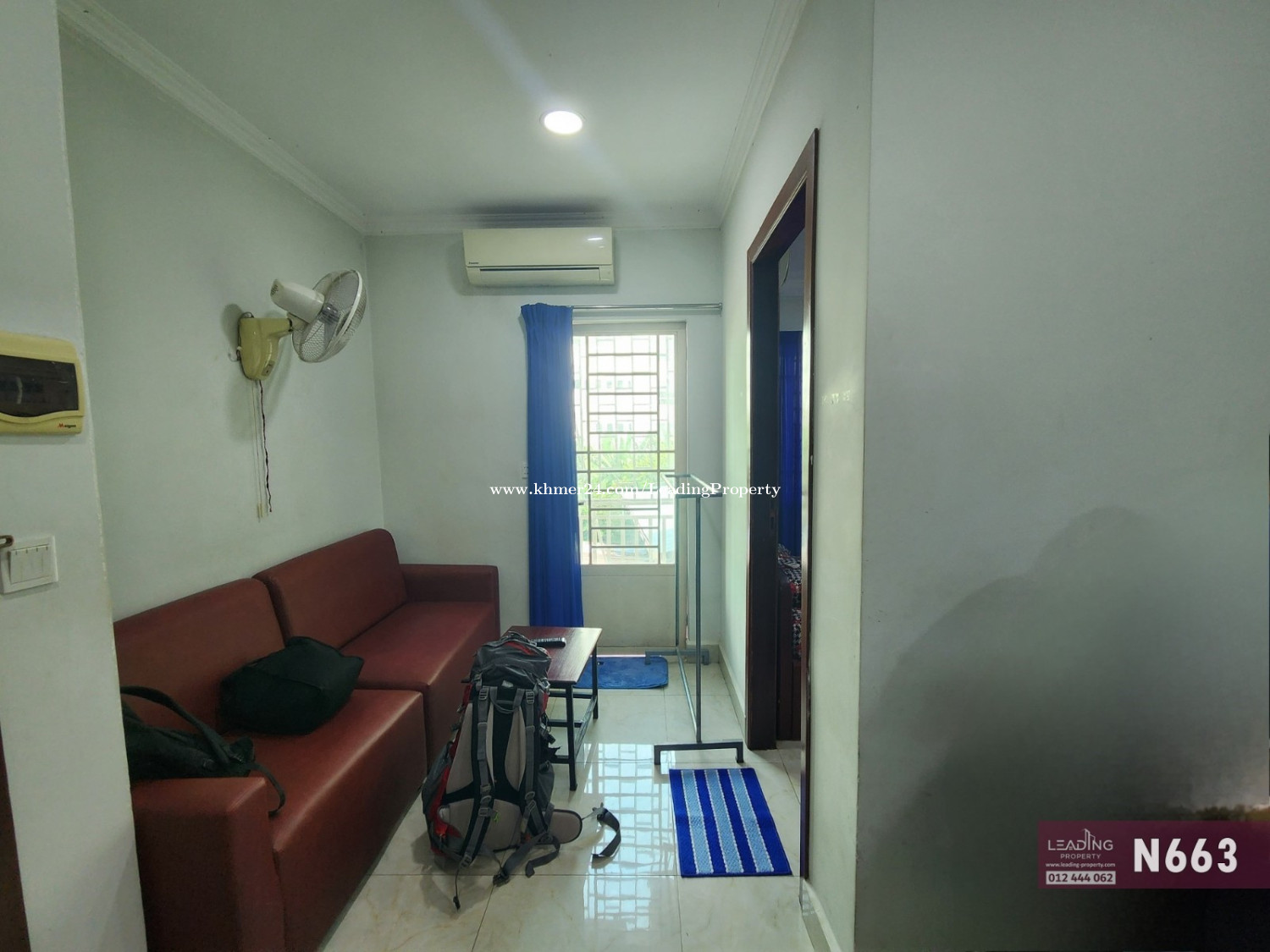 N663 | Elevator Apartment 1 Bedroom For Rent in Toul Kork