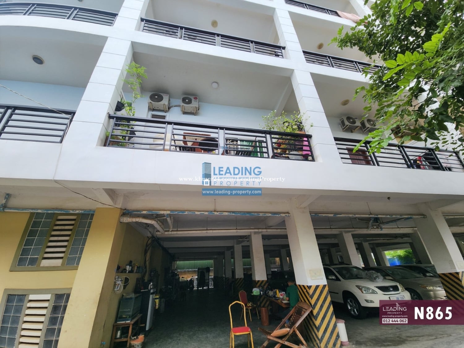 N865 | Toul Sangke 1 Bedroom Apartment with Lift For Rent