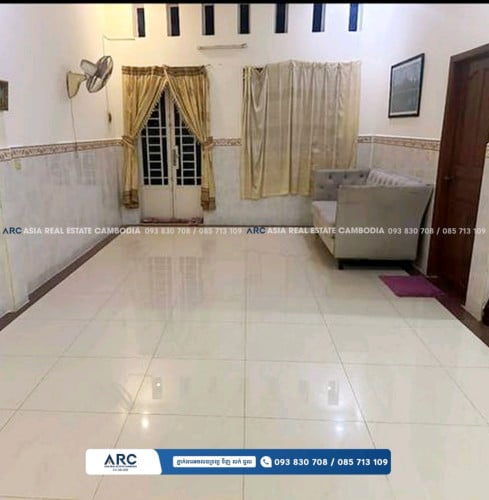 ផ្ទះល្វែងលក់នៅបុរី សម្បត្តិមាសឬស្សីកែវ