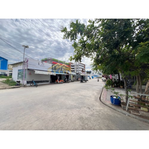 ផ្ទះលក់ ទីតាំងក្នុងបុរីពិភពថ្មី ចំការដូង១