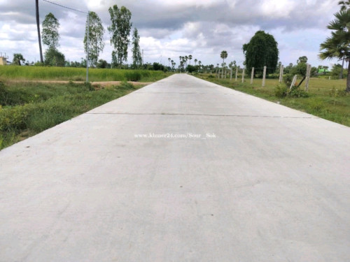 * ដីលក់ :12m x 41m លើផ្លូវរដ្ឋ 15m ស្ថិតនៅឃុំឈ្វាំង ស្រុកពញាឮ កណ្តាល (បឹងតាមោក ភ្នំរាប ភ្នំបាសិត