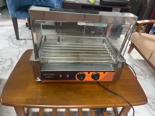 ម៉ាស៊ីនដុតសាច់ក្រក / Commercial Hot Dog Maker (Sausage Grill)