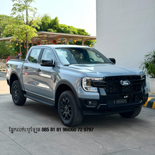 មានស្តុកភ្លាមៗ!! FORD Ranger Sport 2.0L 44900$