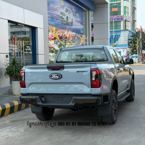 មានស្តុកភ្លាមៗ!! FORD Ranger Sport 2.0L 44900$