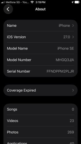 លក់ទូរស័ព្ទ iPhone SE2 មួយទឹកស្អាតសំណុំហ្ស៊ីន (iPhone SE for Sale)