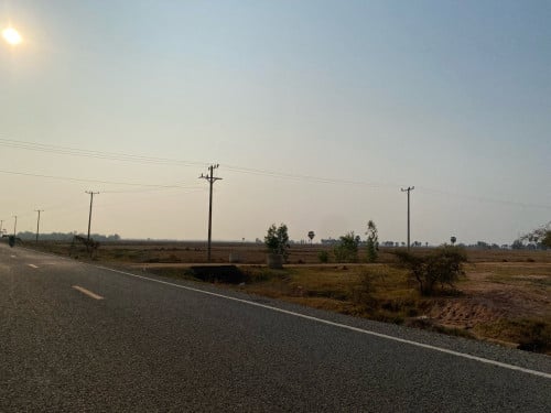 ដីកែង Land corner for sale hard title