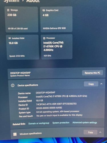 ចង់លក់​ PC