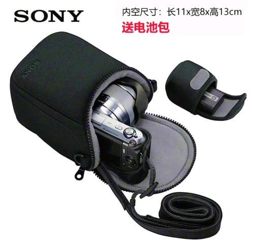 ✅សម្ភារៈ កាម៉េរ៉ា កាបូប Canon, Sony សាច់ក្រណាត់ល្អ