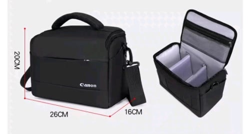 ✅សម្ភារៈ កាម៉េរ៉ា កាបូប Canon, Sony សាច់ក្រណាត់ល្អ
