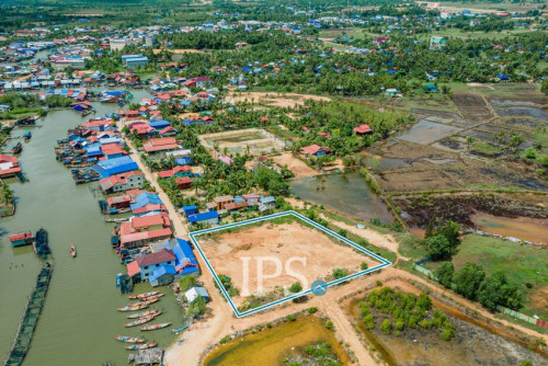 #សម្រាប់លក់ 🌿 ដីទំហំ 2,804 ម៉ែត្រការ៉េ – ព្រែកធ្នោត ខេត្តកំពត
