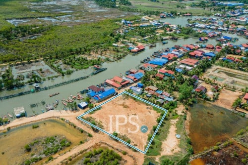 #សម្រាប់លក់ 🌿 ដីទំហំ 2,804 ម៉ែត្រការ៉េ – ព្រែកធ្នោត ខេត្តកំពត
