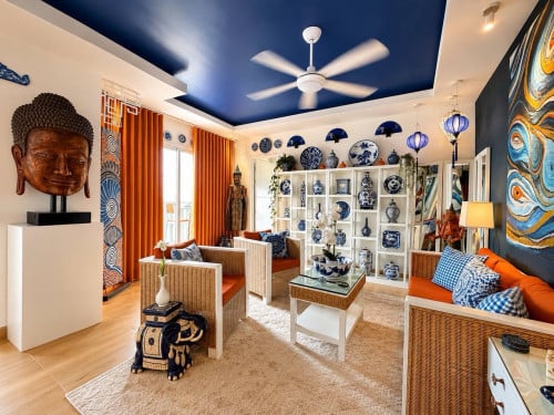 📍 Beautiful Decoration Residence L BKK3 | 2-Bedroom for rent