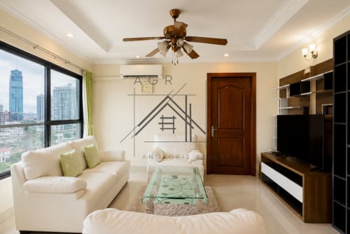 3 Bedrooms Serviced Apartment For Rent in BKK1, Phnom Penh