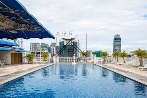 3 Bedrooms Serviced Apartment For Rent in BKK1, Phnom Penh
