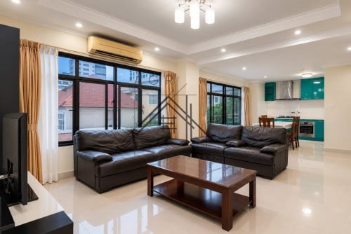3 Bedrooms Serviced Apartment For Rent in BKK1, Phnom Penh