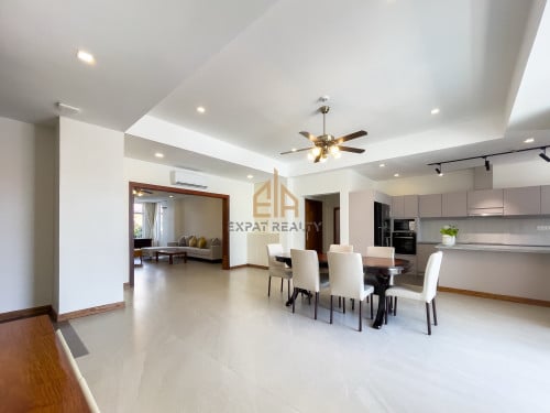 4 Bedroom Services Apartment for rent- Tonle Basac -Phnom Penh.