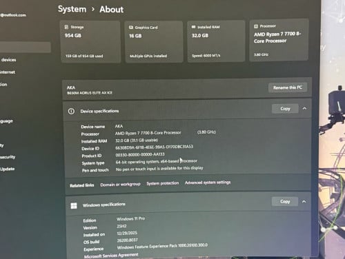 7700.7800xt 2k 144hz