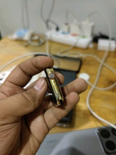 Apple watch series 4 44MM STAINLESS STEEL/97%๐85%