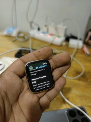 Apple watch series 4 44MM STAINLESS STEEL/97%๐85%