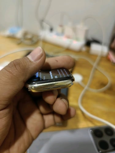 Apple watch series 4 44MM STAINLESS STEEL/97%๐85%