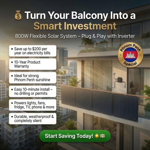 Balcony Solar System 800 Watt