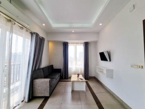 BKK3 | Fully Furnished 1BR Apartment | Cleaning & WiFi Included