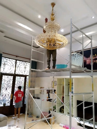 Clean and repair the lamp.