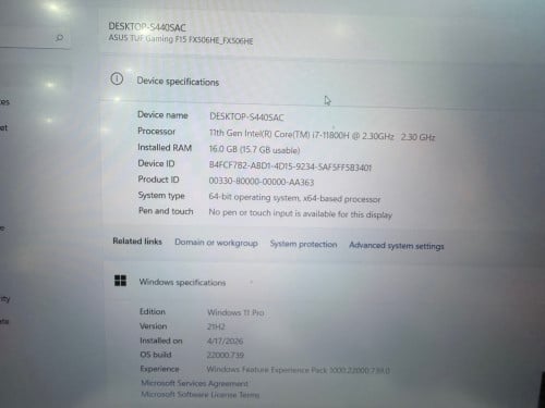 Core i7-11800h