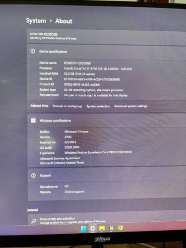 Gaming Desktop HP Omen Obelisk ឡៃឡុង