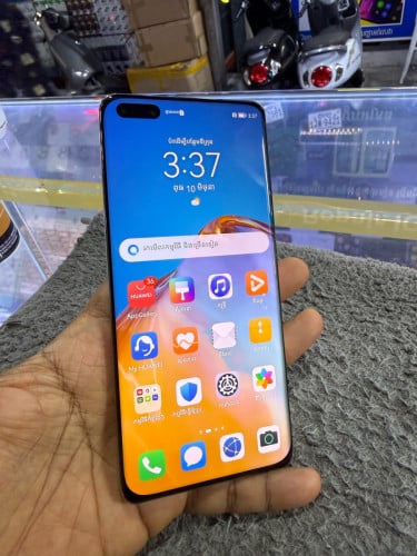 Huawei P40Pro Ram8G Memory256G Global Sim2 មានឆ្នាំងសាក