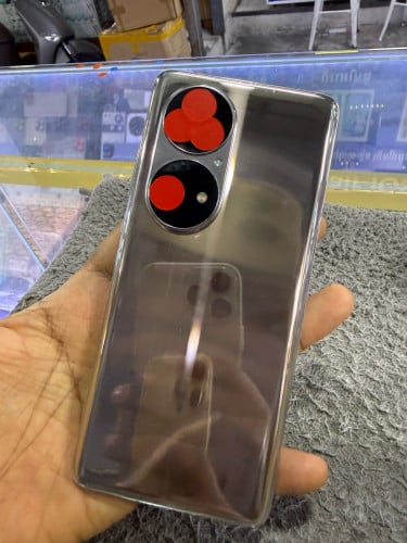 Huawei P50Pro Ram8G Memory256G Global Sim2 មានឆ្នាំងសាក
