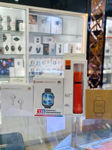 Huawei WATCH Fit5 =99$ ថ្មីក្រុងហ៊ុនធានា1ឆ្នាំ