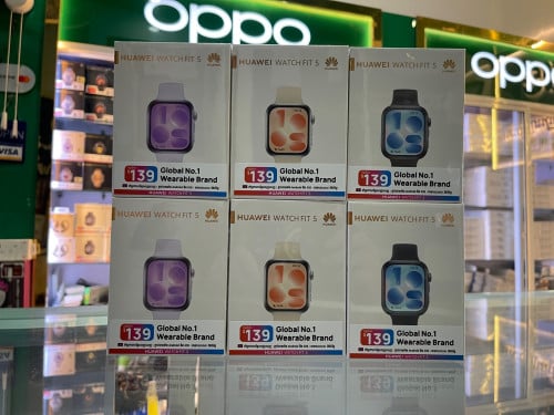 Huawei Watch Fit5 Pro ថ្មីប្រអប់មានធានាក្រុមហ៊ុន1ឆ្នាំតម្លៃពិសេសជូន