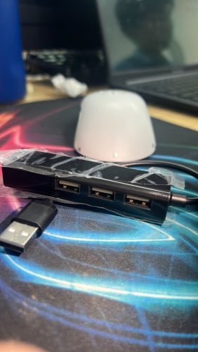 Hub usb and newwork port adapter